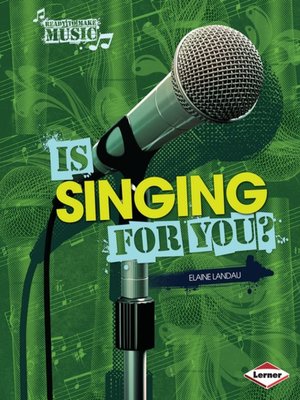 cover image of Is Singing for You?